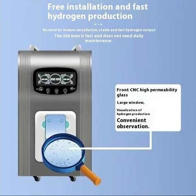 Good price Fabriek Nieuwe roestvrij staal waterstof inhalatie machine 3000ml capaciteit Outdoor Desktop Installatie Design Model Weizi online